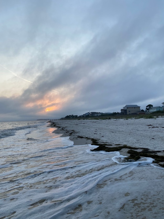 Evening on Alligator Point Beach