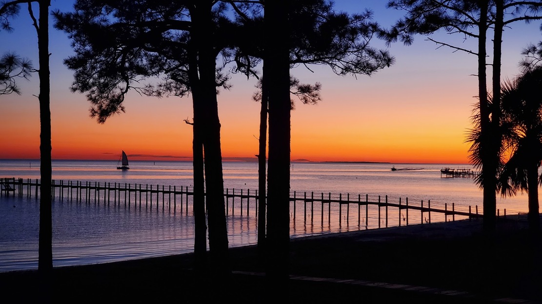 Sunset on Wilson Beach, Florida