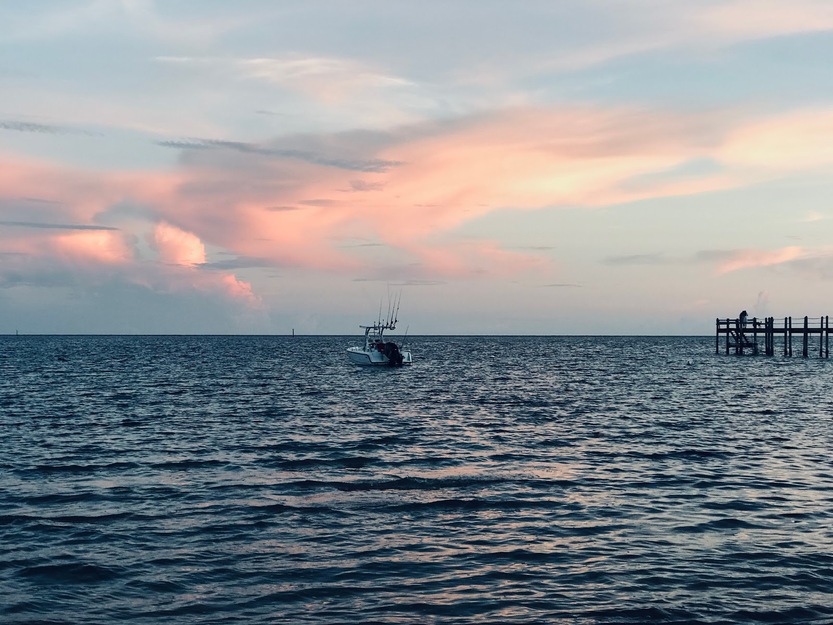 Boat near Wilson Beach, FL