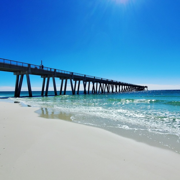 Navarre Beach fishing pier
