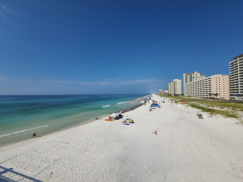 Buildings on Navarre Beach