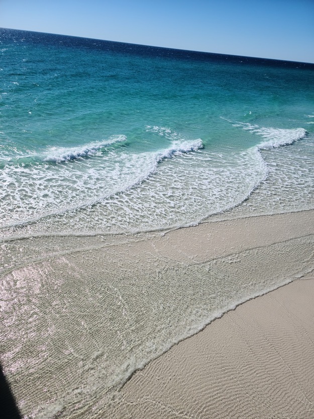 Blue water