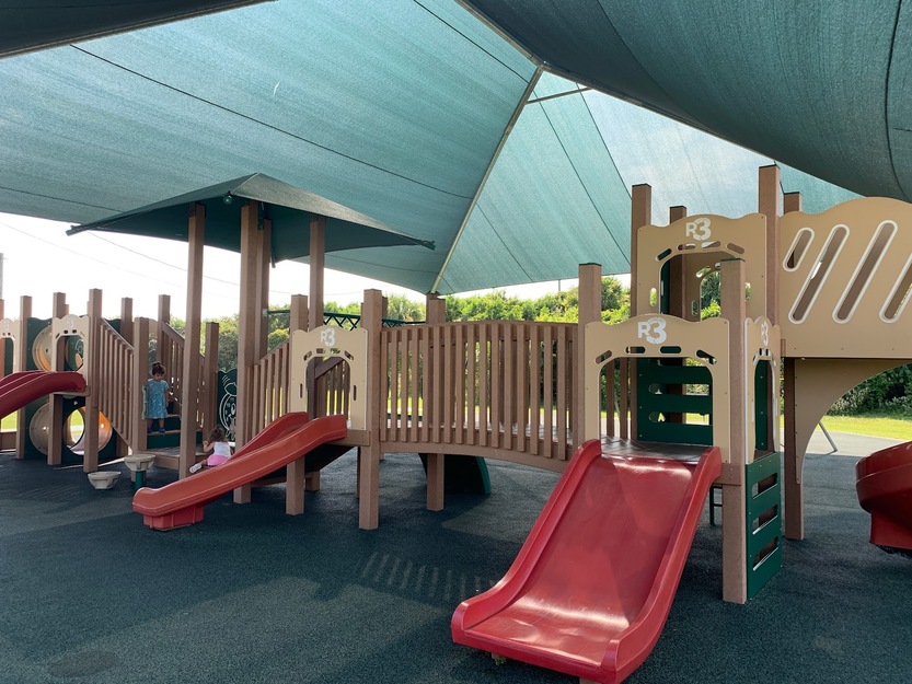 Kids playground near Michael Crotty Bicentennial Park Beach FL