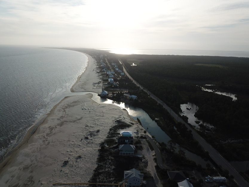 Money Beach drone photo