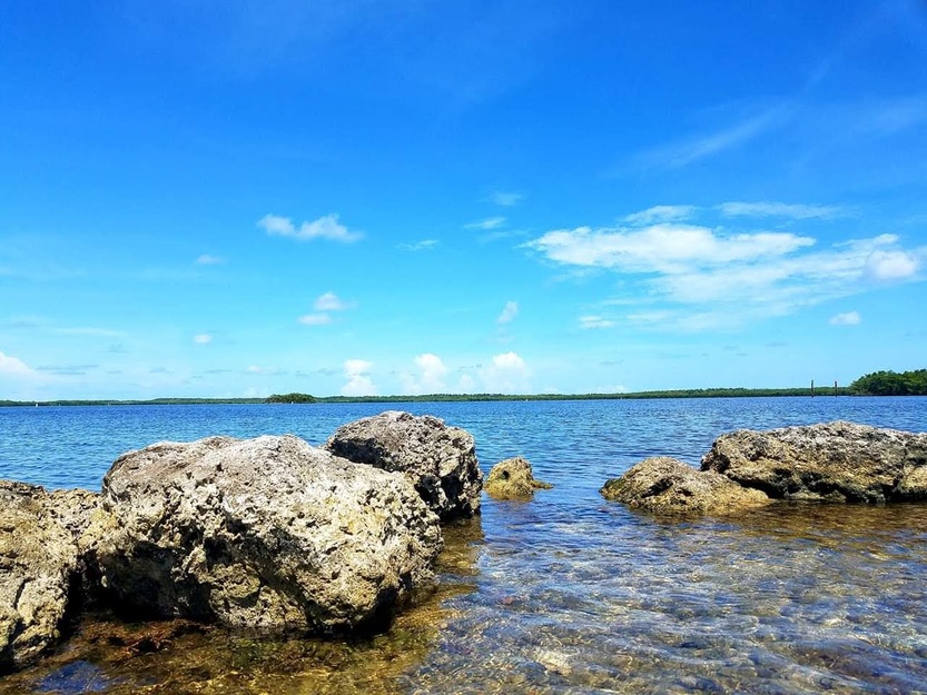 Rocks in the sea