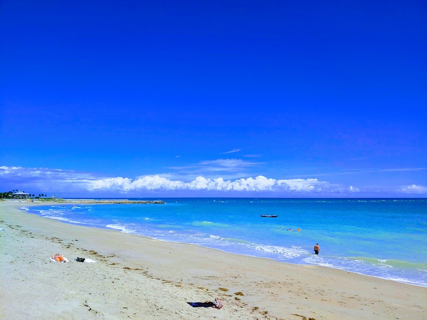 Blue sea