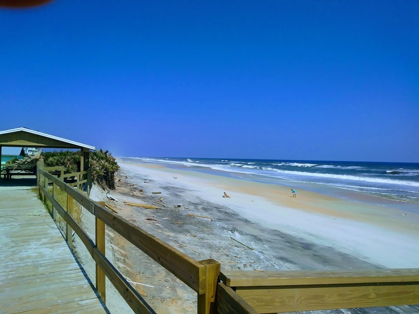 Guana Tolomato Matanzas National Estuarine Research Reserve beach