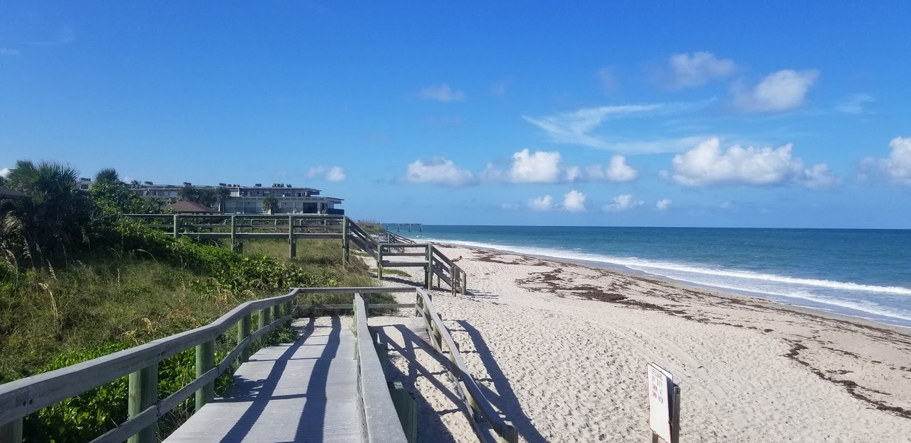 Beach boardwalk