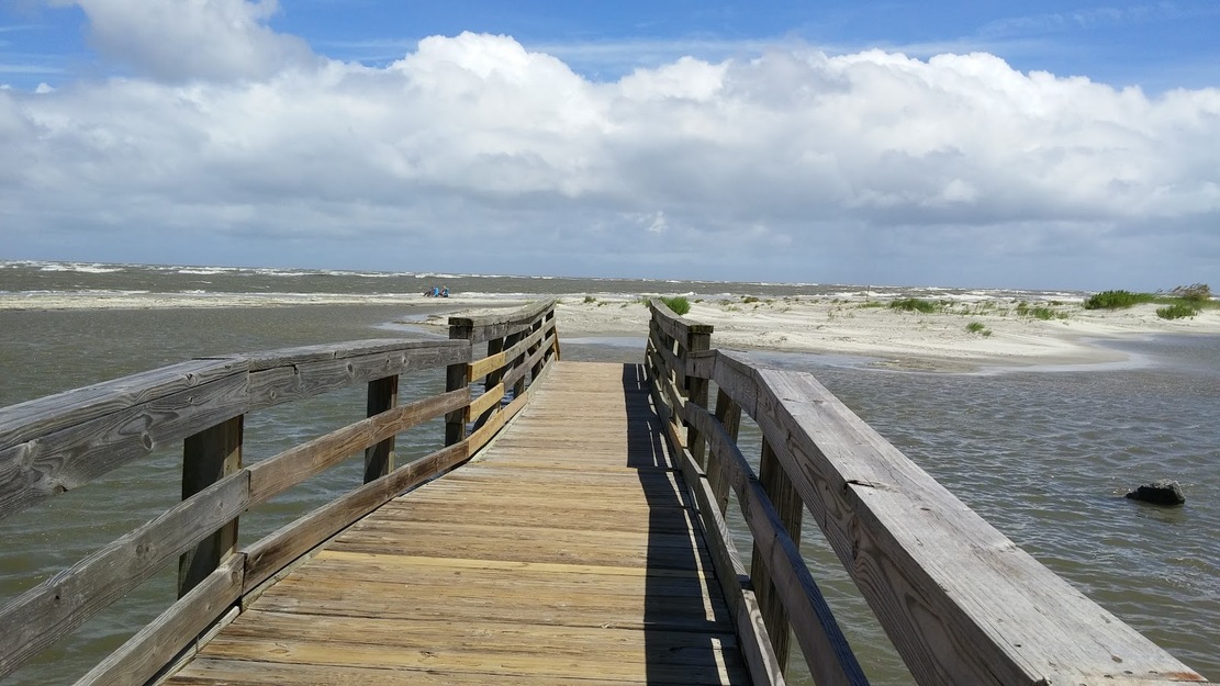 Beach boardwalk